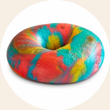 New York Rainbow Bagel